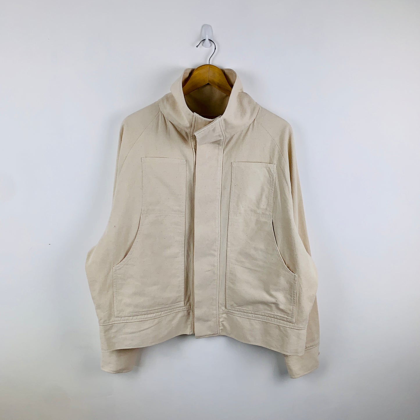 Cotton Jacket in Cropped Fit