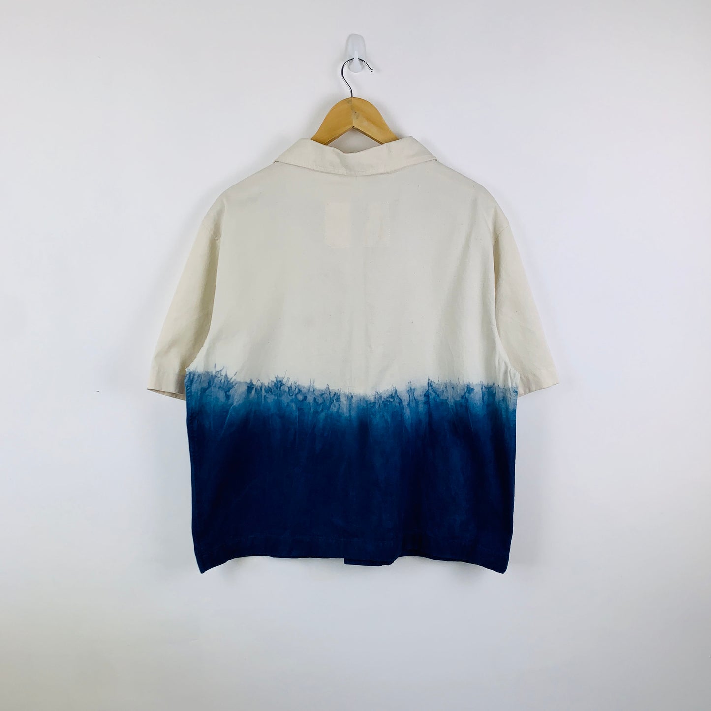 Shirt with Hand Embroidered Daisy